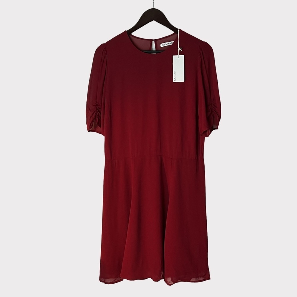 Reformation Dress Gracie A-line Flare Mini Sz 12‎ New